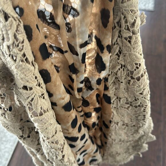 Milan One Button Lace Italian Blazer 8 - Picture 6 of 8